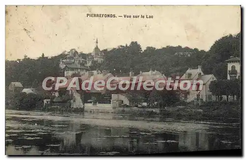 Cartes postales Pierrefonds Vue Sur Le Lac