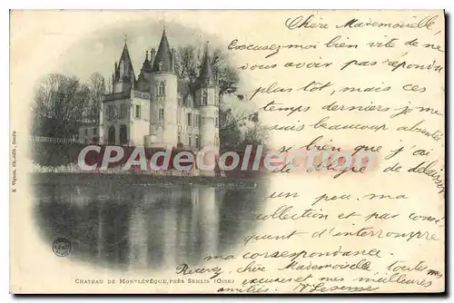 Cartes postales Senlis Chateau De Montleveque