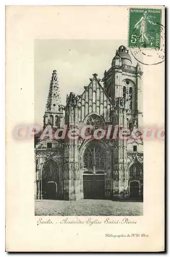 Cartes postales Senlis Ancienne Eglise Saint Pierre