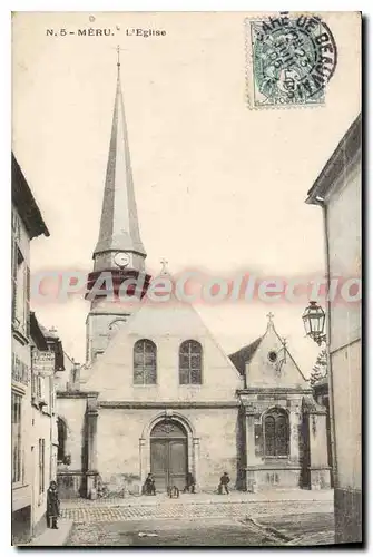 Cartes postales Meru L'Eglise