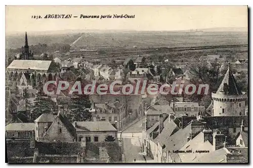 Cartes postales Argentan Panorama Partie Nord Ouest