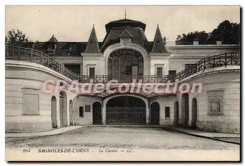 Cartes postales Bagnoles De L'Orne Le Casino