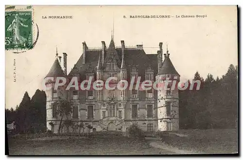 Cartes postales Bagnoles De L'Orne Le Ch�teau Goupil