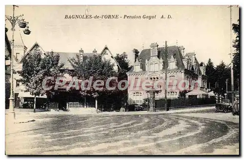 Cartes postales Bagnoles De L'Orne Pension Gayot