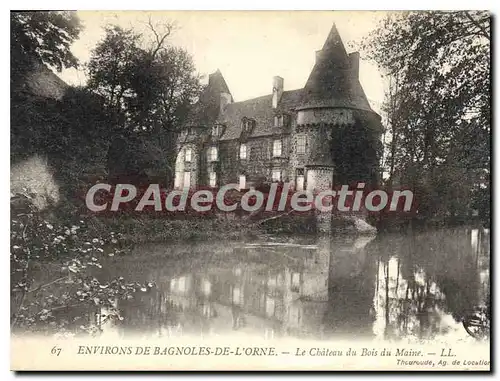 Cartes postales Bagnoles De L'Orne Le Chateau Du Bois Du Maine