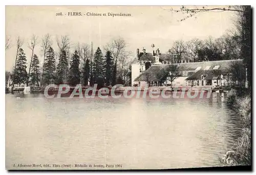 Cartes postales Flers Chateau Et Dependances