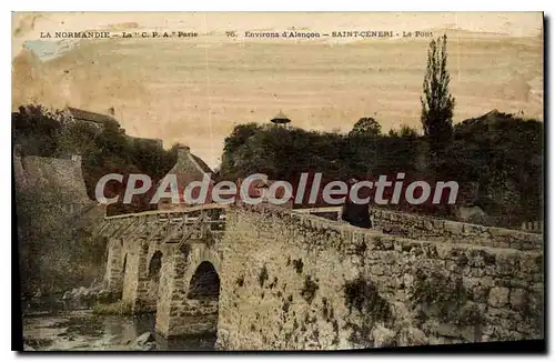 Cartes postales St Ceneri La Normandie le pont