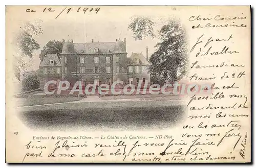 Cartes postales Bagnoles De I'Orne Le Chateau De Couterne