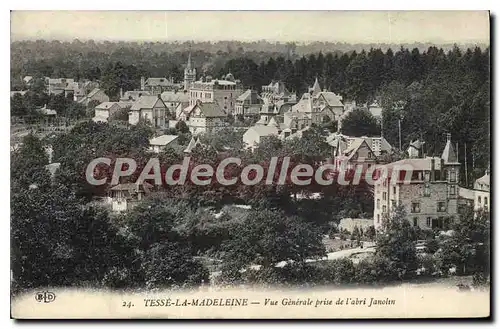 Cartes postales Tesse La Madeleine Vue Generale Prise de l'abri Janolin