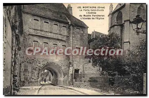 Ansichtskarte AK Mortagne La Porte Saint Denis mus�e percheron