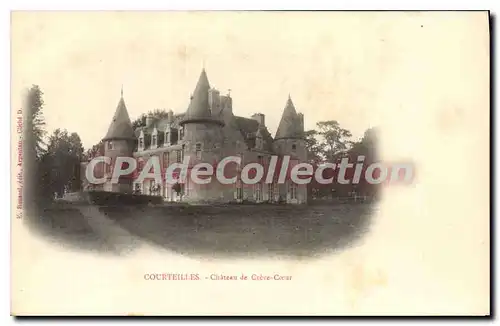 Ansichtskarte AK Courteilles Chateau De Cr�ve-Coeur