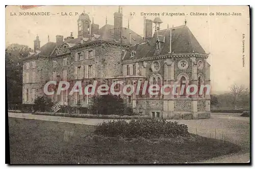 Ansichtskarte AK Argentan Chateau De Mesnil-Jean