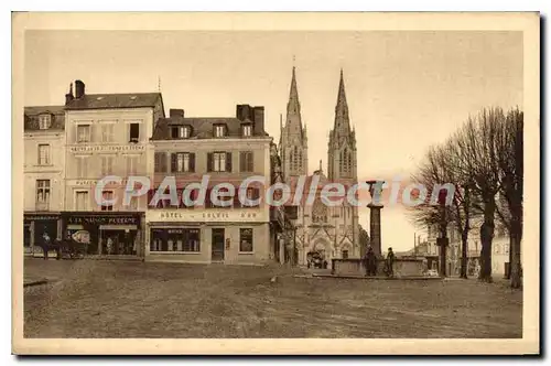 Cartes postales Vimoutiers Place Cour Aux Moines