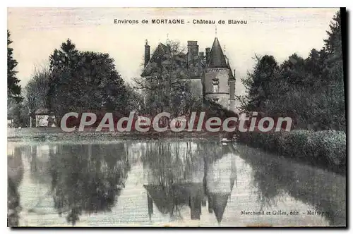 Cartes postales Mortagne Chateau De Blavou
