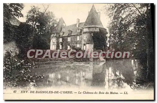 Ansichtskarte AK Bagnoles De L'Orne Le Chateau Du Bois Du Maine