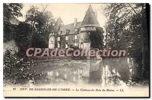 Cartes postales Bagnoles De L'Orne Le Chateau Du Bois Du Maine