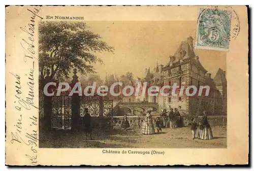 Ansichtskarte AK Chateau De Carrouges