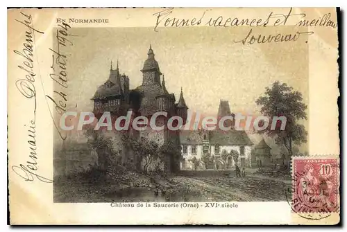 Cartes postales Chateau De La Saucerie