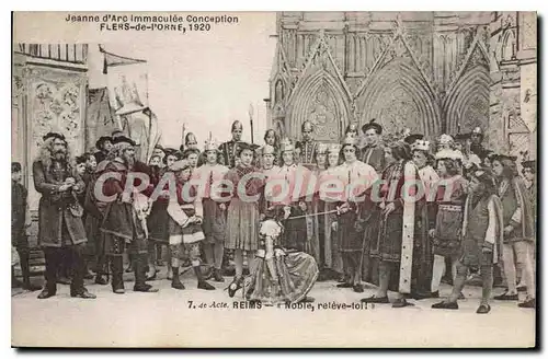 Cartes postales Flers De I'Orne 1920 Jeanne d'Arc