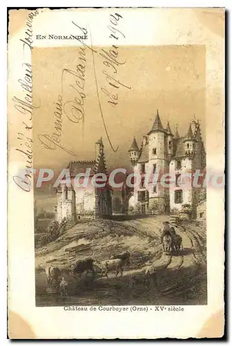 Ansichtskarte AK Chateau De Courboyer
