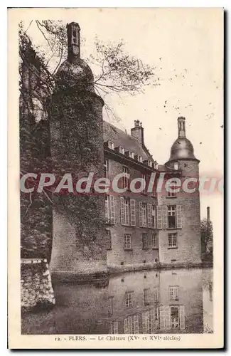 Cartes postales FLERS le ch�teau