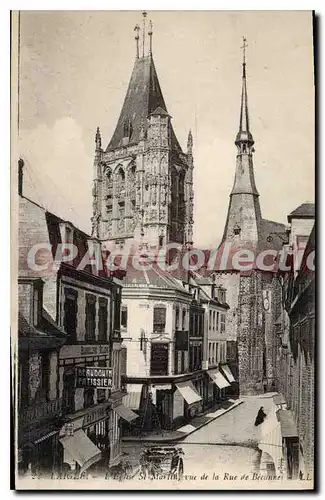 Cartes postales LAIGLE �glise Saint Martin rue de B�canne