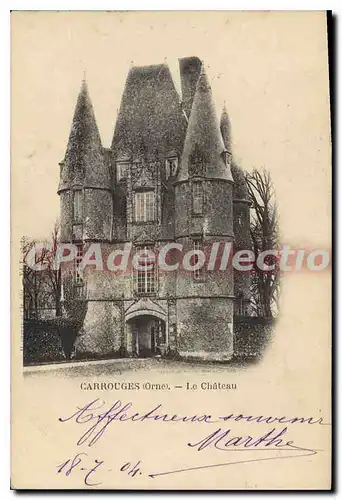 Cartes postales Carrouges Le Chateau