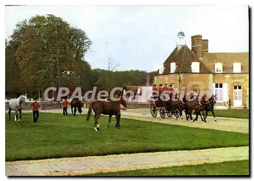 Moderne Karte La Cour D'Honneur Le Haras Du Pin Exmes