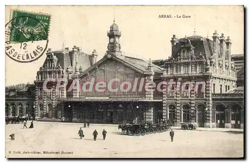 Cartes postales Arras La Gare