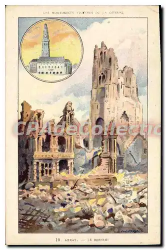 Cartes postales Arras Le Beffroi