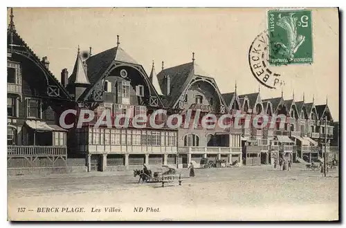 Cartes postales Berck Plage Les Villas