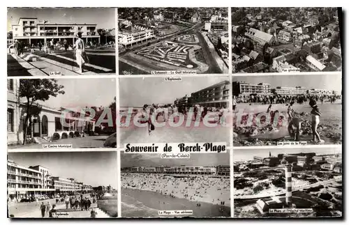 Cartes postales Berck Plage souvenir