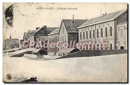 Cartes postales Berck Plage L'Hopital Rothschild