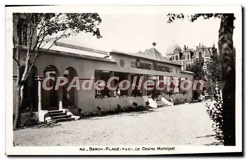 Cartes postales Berck Plage Le Casino Municipal