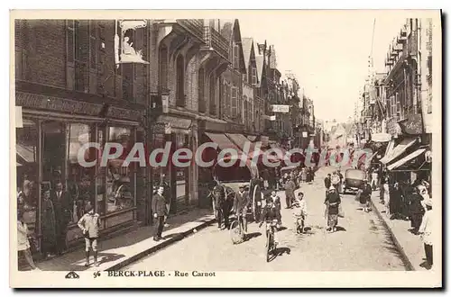 Cartes postales Berck Plage Rue Carnot