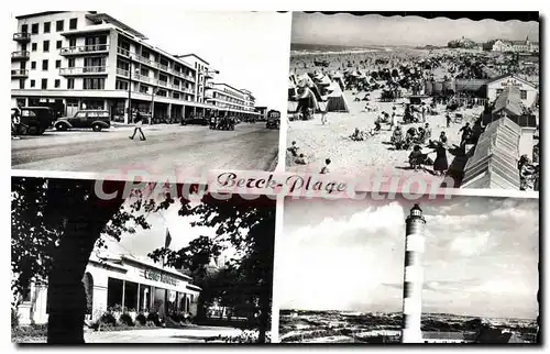 Ansichtskarte AK Berck Plage L'esplanade le casino le phare