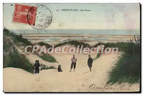 Cartes postales Berck Plage Les Dunes