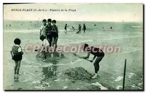 Cartes postales Berck Plage Plaisirs De La plage