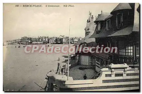 Ansichtskarte AK Berck Plage L'Entonnoir