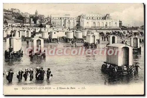 Cartes postales Boulogne Sur Mer L'Heure Du Bain