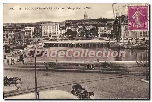 Cartes postales Boulogne Sur Mer Le Pont Marguet