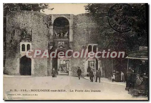 Cartes postales Boulogne Sur Mer La Porte des dunes