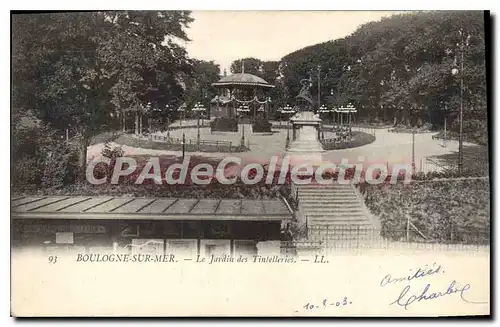 Cartes postales Boulogne Sur Mer  Le Jardin Des Tintelleries