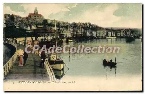 Cartes postales Boulogne Sur Mer l'avant port