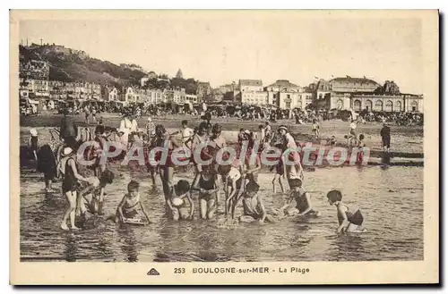 Cartes postales Boulogne Sur Mer La Plage