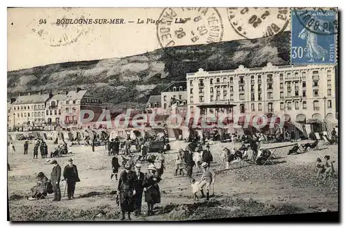 Cartes postales Boulogne Sur Mer La Plage