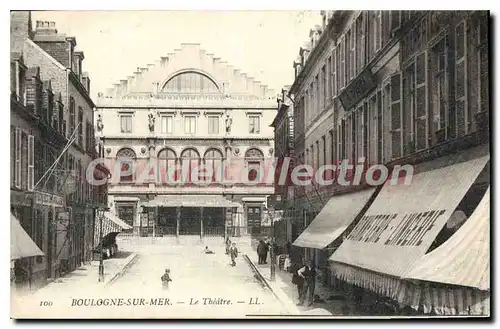 Cartes postales Boulogne Sur Mer Le Theatre