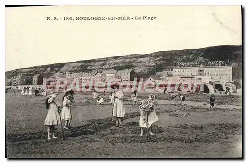 Cartes postales Boulogne Sur Mer La Plage