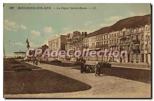 Ansichtskarte AK Boulogne Sur Mer La Digue Sainte Beuve