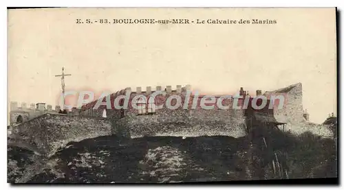 Ansichtskarte AK Boulogne Sur Mer Le Calvaire Des Marins